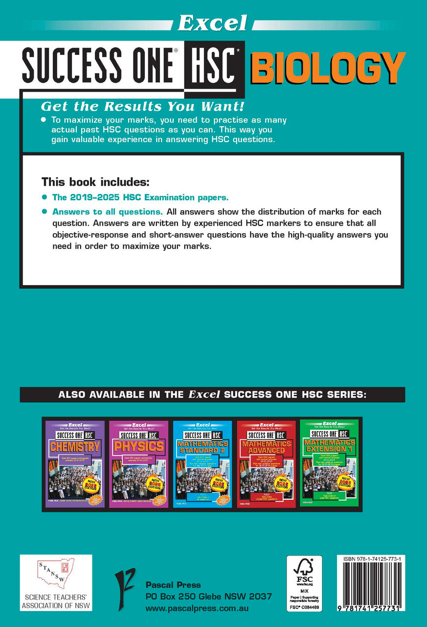 Excel Success One HSC Biology 2026 Edition — inside page 14