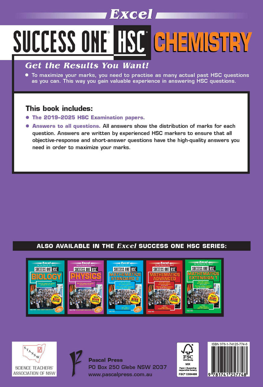 Excel Success One HSC Chemistry 2026 Edition — inside page 14
