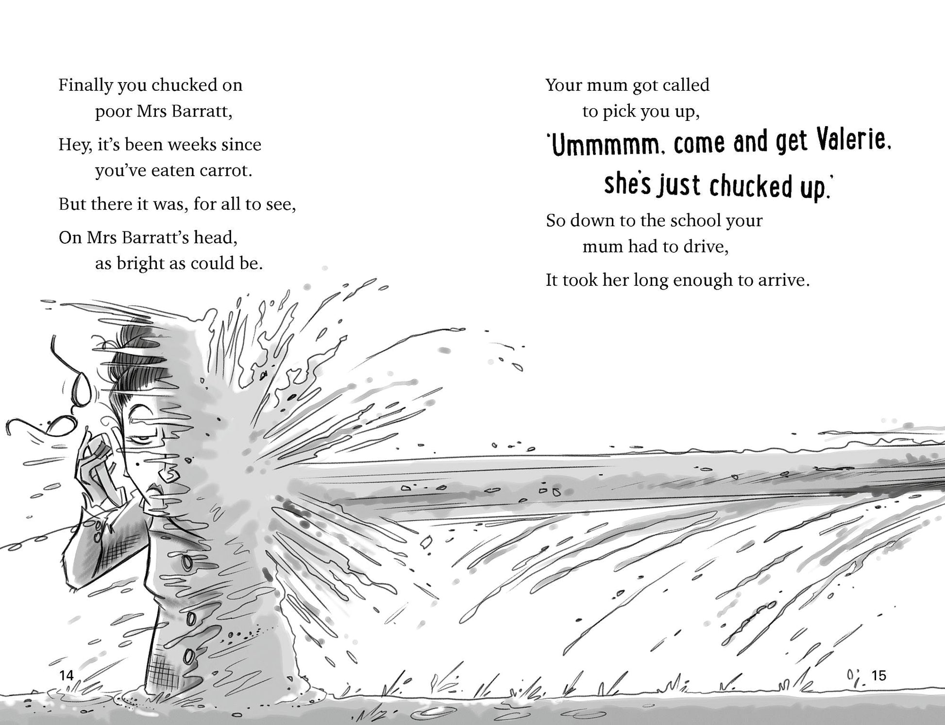 Better Out Than In — inside page 1