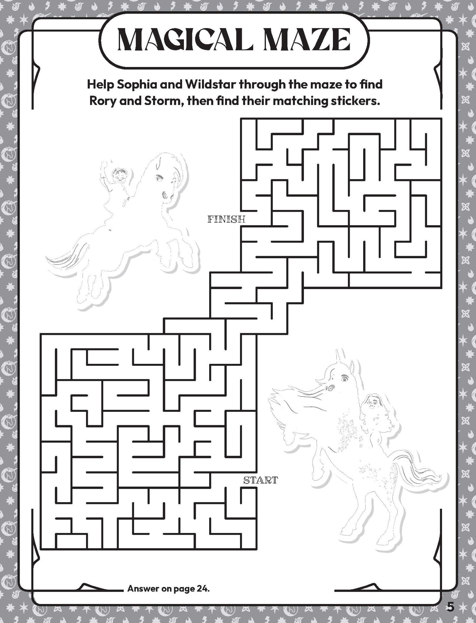 Unicorn Academy - Ultimate Sticker Fun — inside page 5