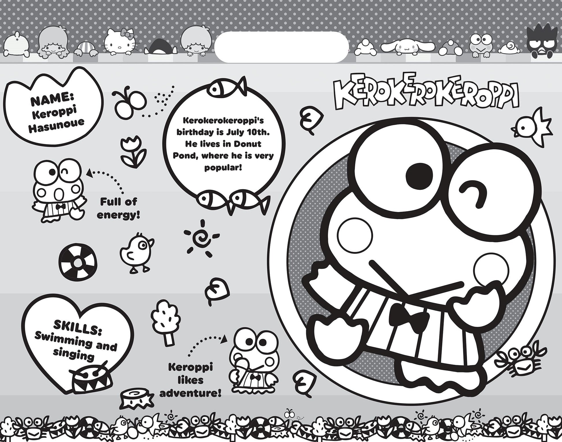 Hello Kitty and Friends - Giant Activity Pad — inside page 2