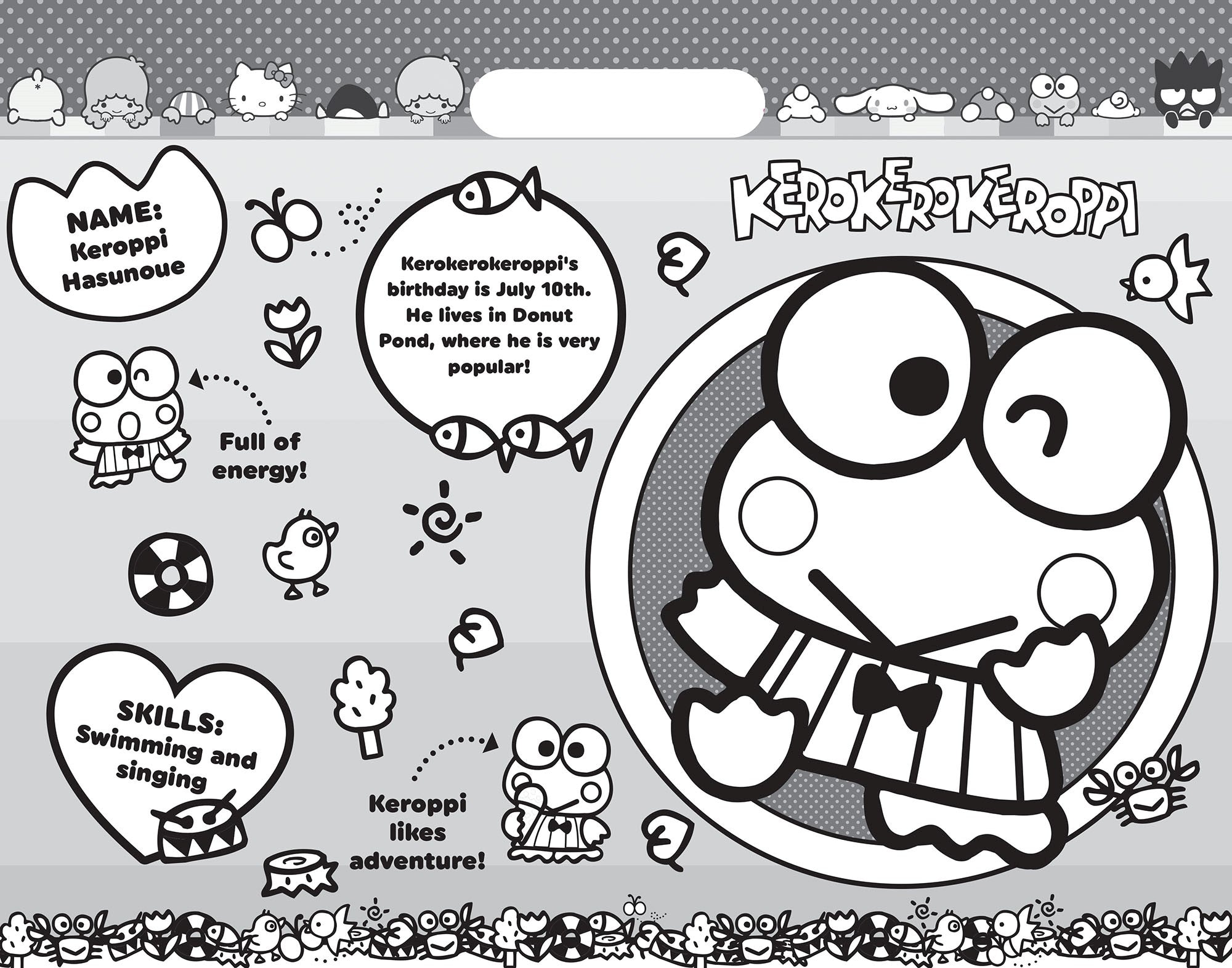 Hello Kitty and Friends - Giant Activity Pad — inside page 2