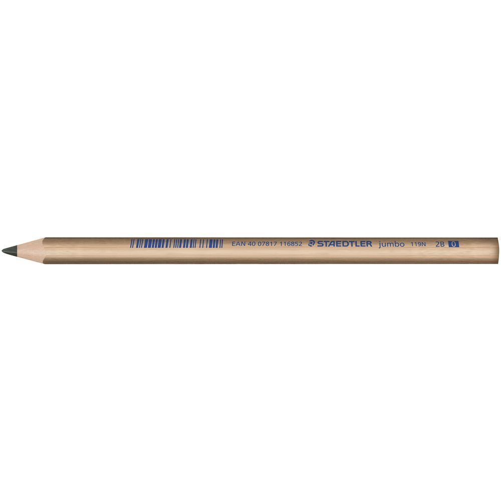 Staedtler Jumbo Triangular 2B Pencils - Pack of 12