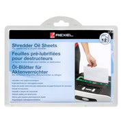 Rexel Shredder Oil Sheets (Pack of 12)