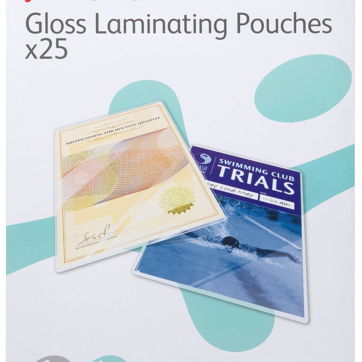 Rexel Laminating Pouches A4 75 Micron Clear (Pack of 25)