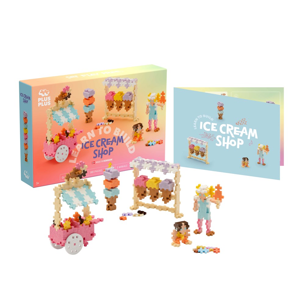 Plus-Plus Learn to Build - Ice Cream Shop - view 2