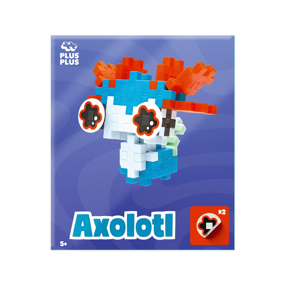 Plus-Plus Pet Packet - Artsy Axolotl