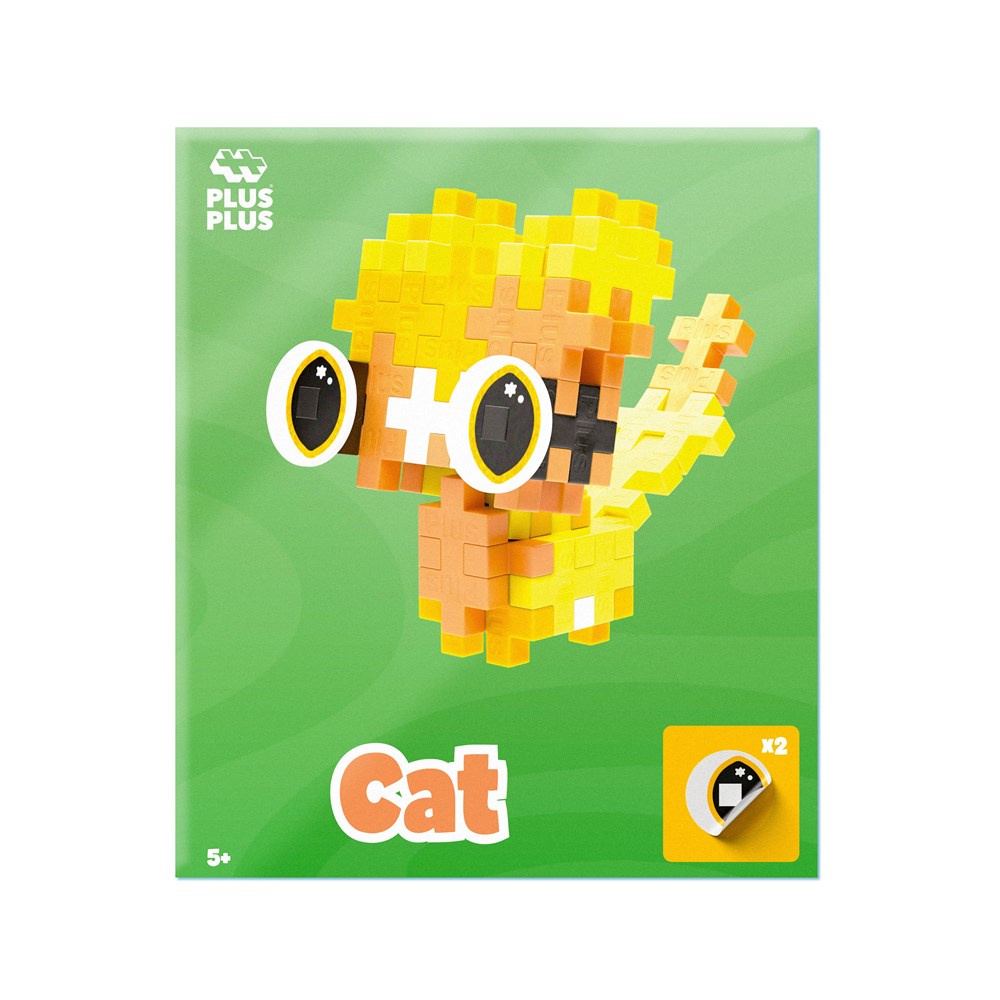 Plus-Plus Pet Packet - Curious Cat