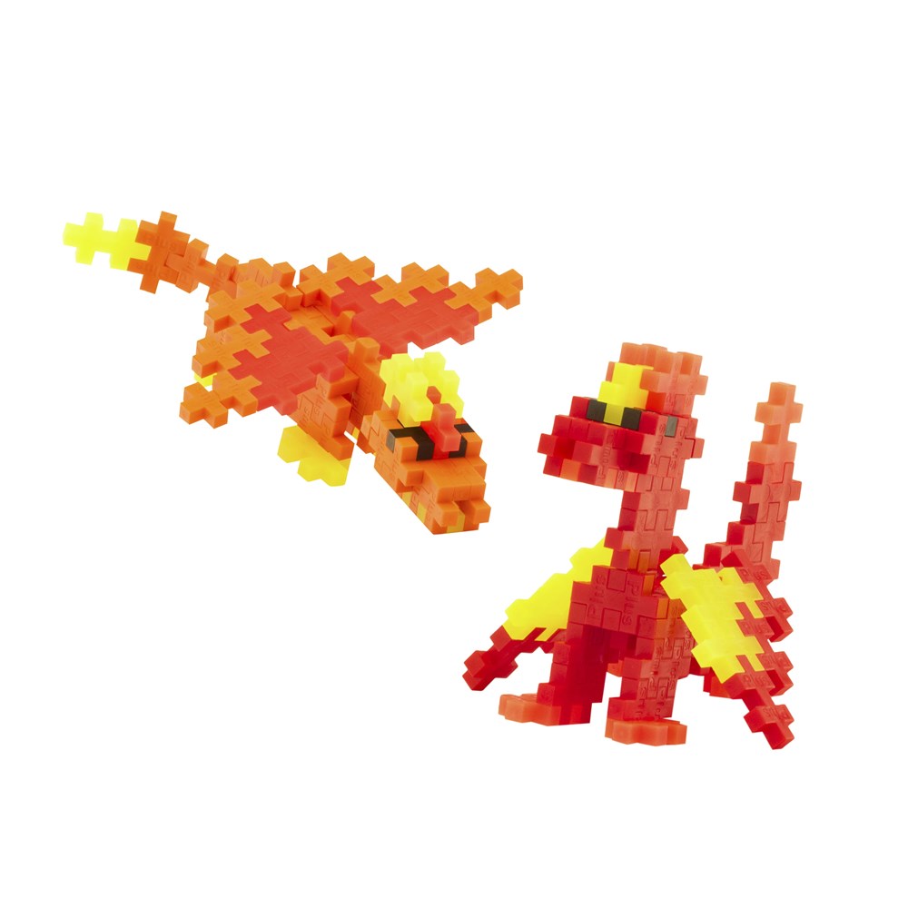 Plus-Plus Fire Dragons - 100 pcs Tube - view 3