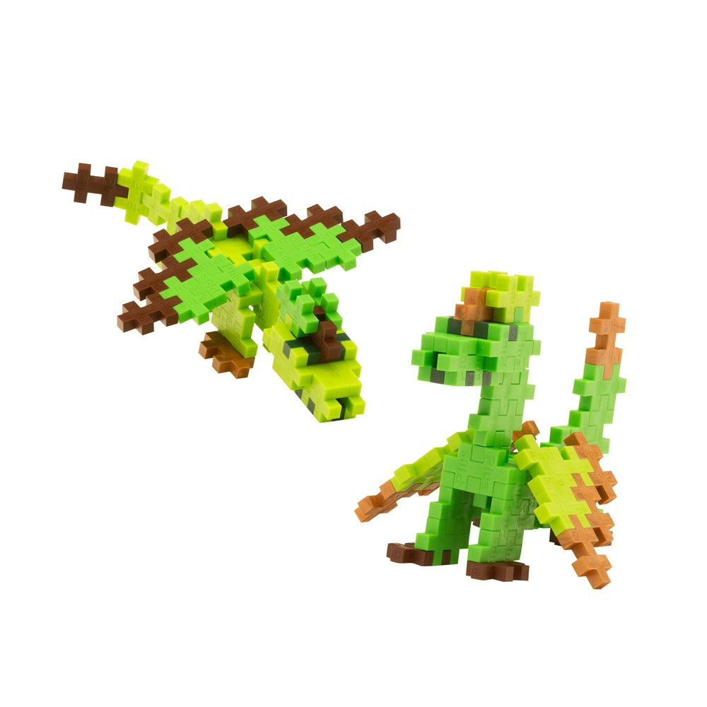 Plus-Plus Earth Dragons - 100 pcs Tube - view 3