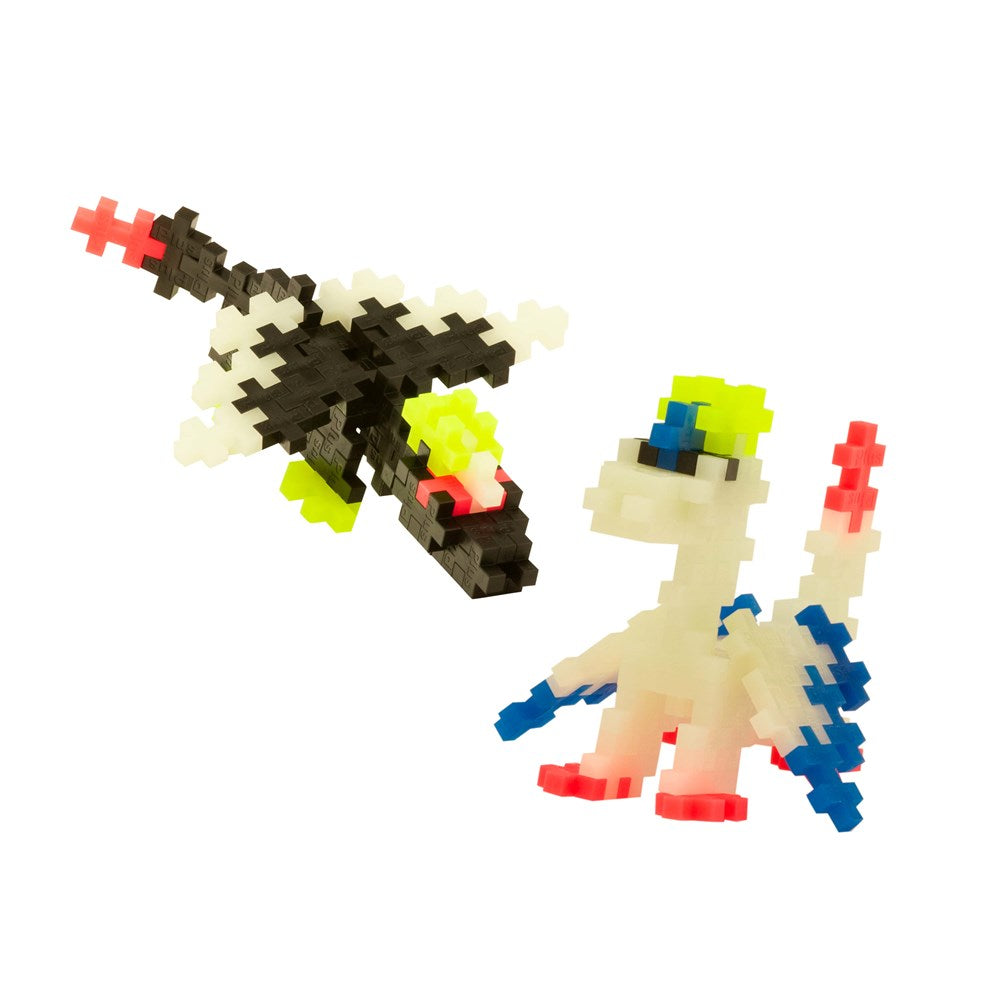 Plus-Plus Glow Dragons - 100 pcs Tube - view 3