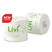 Livi Basics Toilet Tissue 2 Ply 400 Sheets (Box of 48)