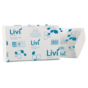 Livi Essentials Multifold Paper Towels 1 Ply 200 Sheets (Box of 20)