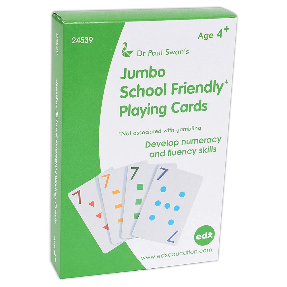 Jumbo School Friendly Cards (Individual Pack)