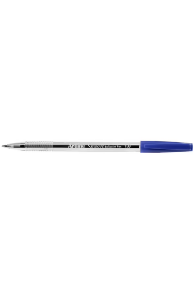 Artline Smoove Ballpoint Pens - 1.0mm Ball (Pack of 12): Blue