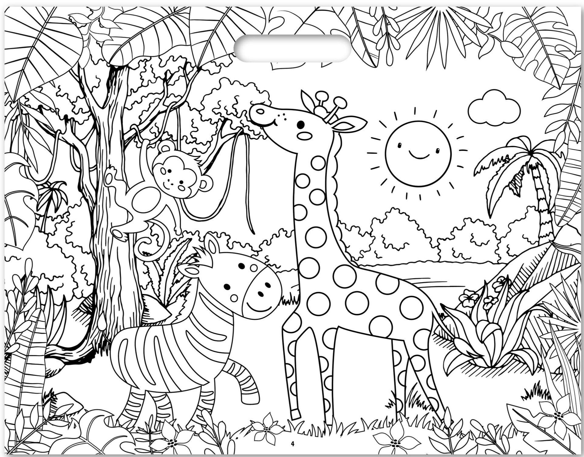 Mega Activity Pad - In the Jungle Vol. 2 — inside page 1