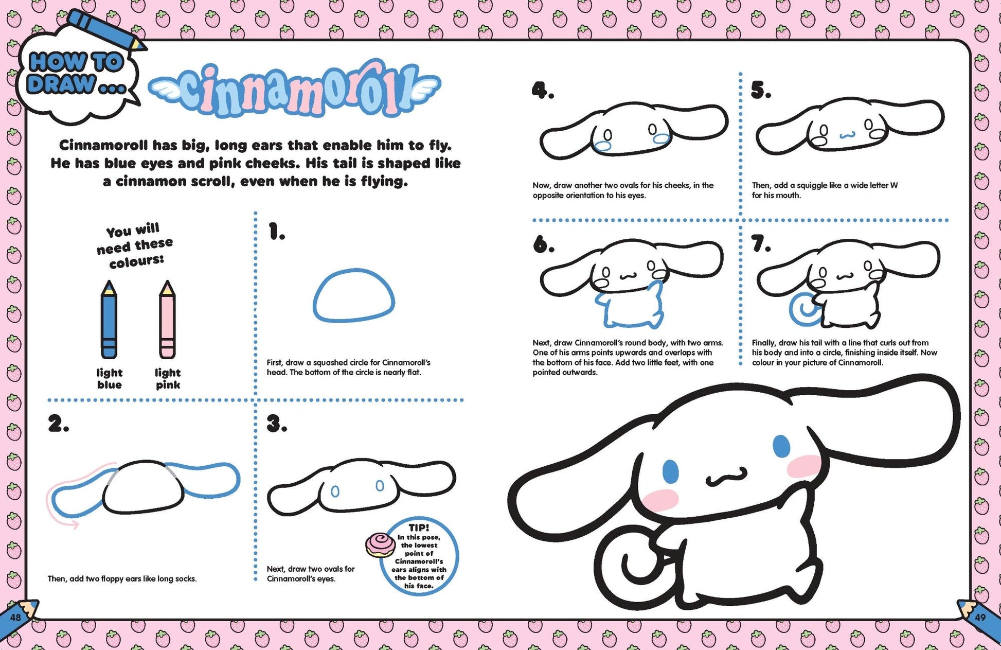 Hello Kitty and Friends - How to Draw — inside page 5