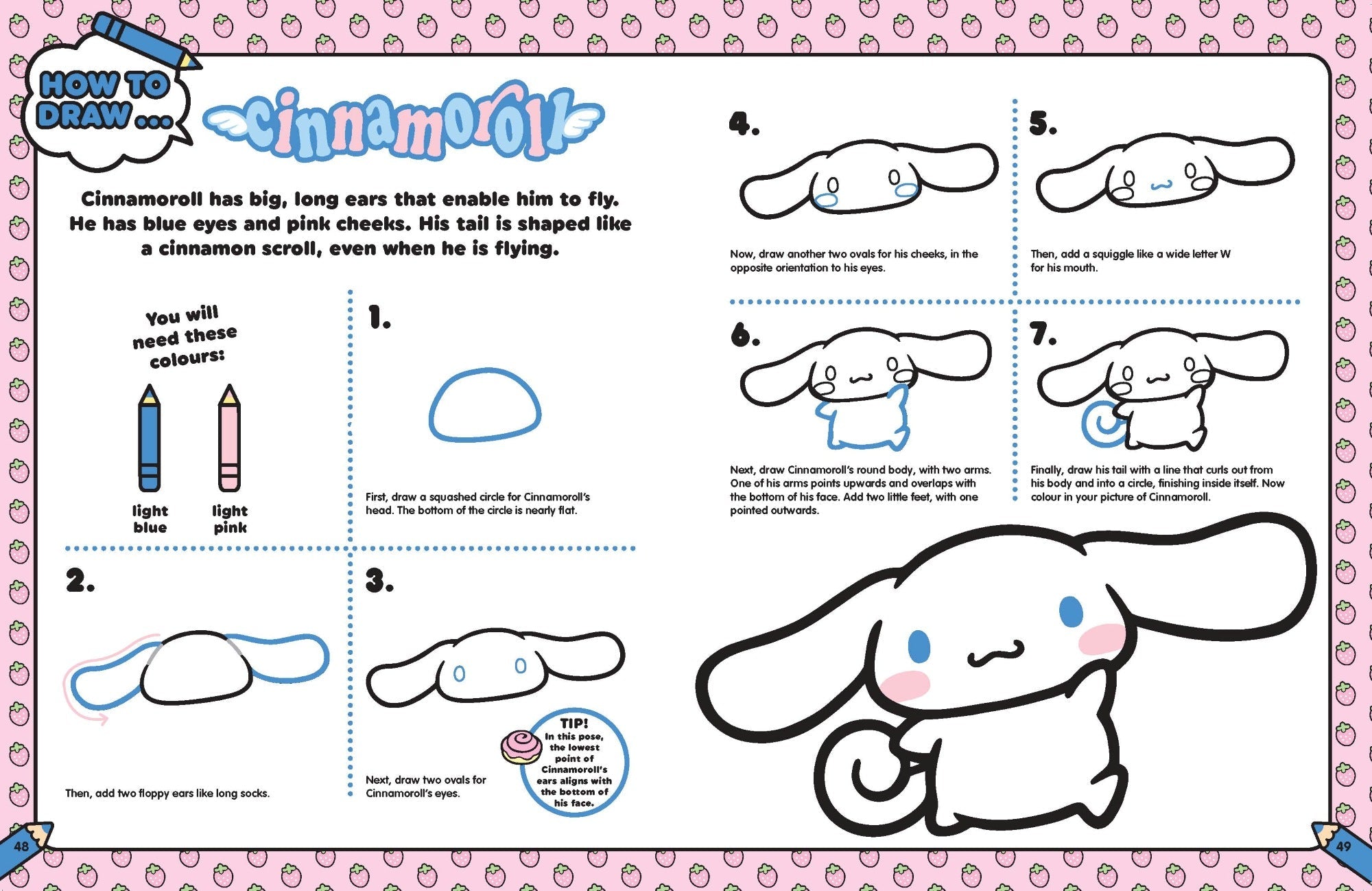 Hello Kitty and Friends - How to Draw — inside page 5