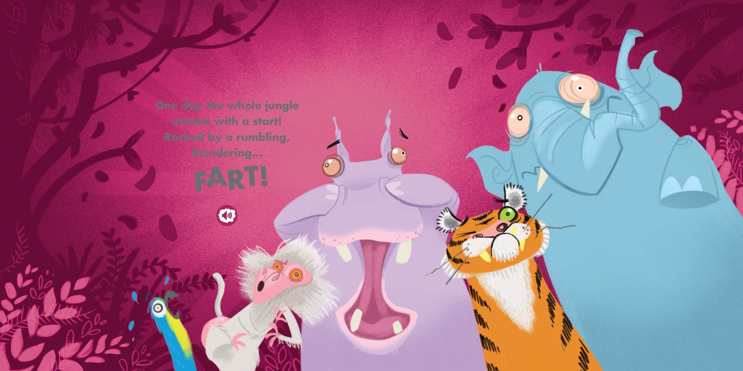 Yikes Who Farted? — inside page 1