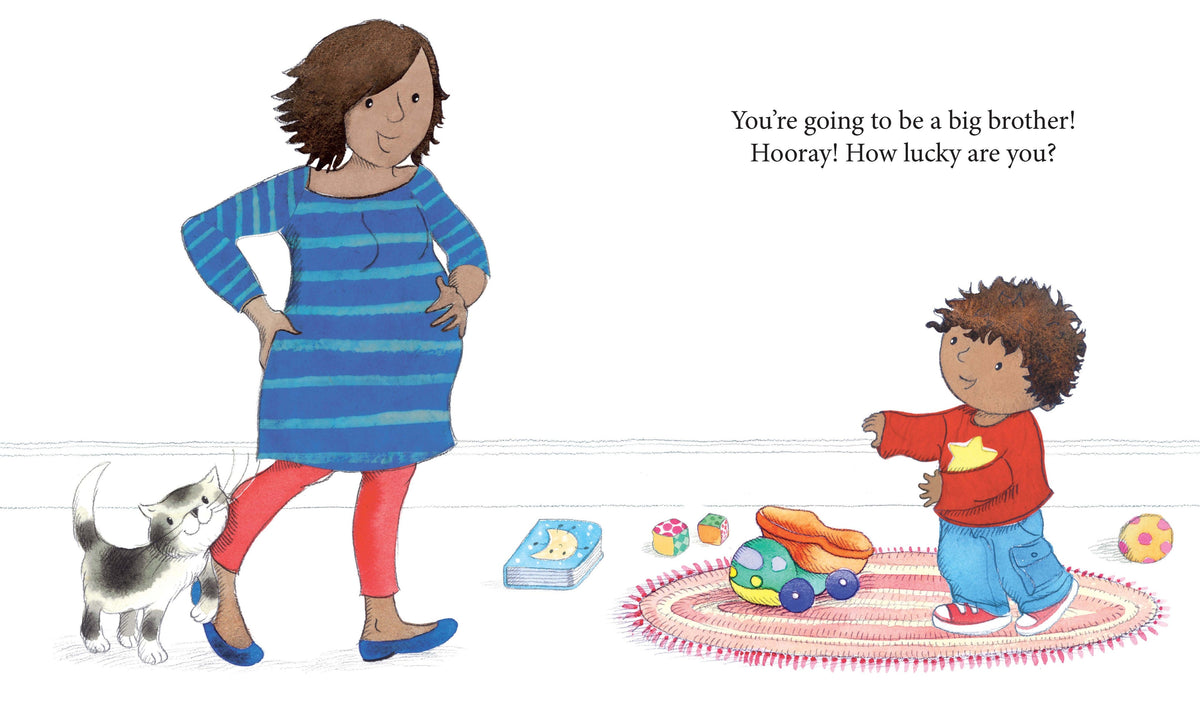 You're A Big Brother Picture Book — inside page 1