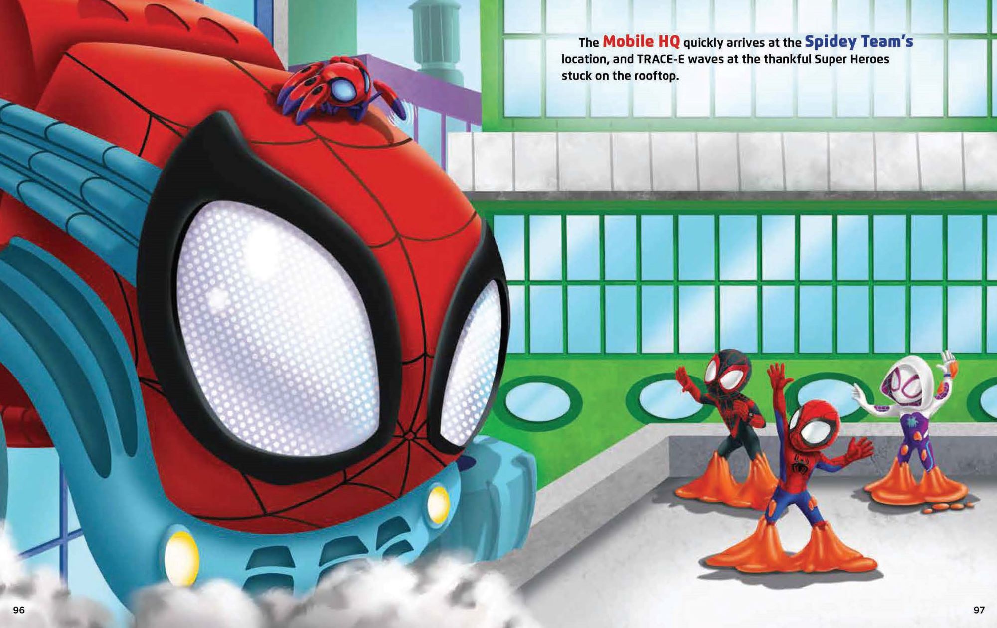 Spidey and His Amazing Friends - Treasury of Stories — inside page 2