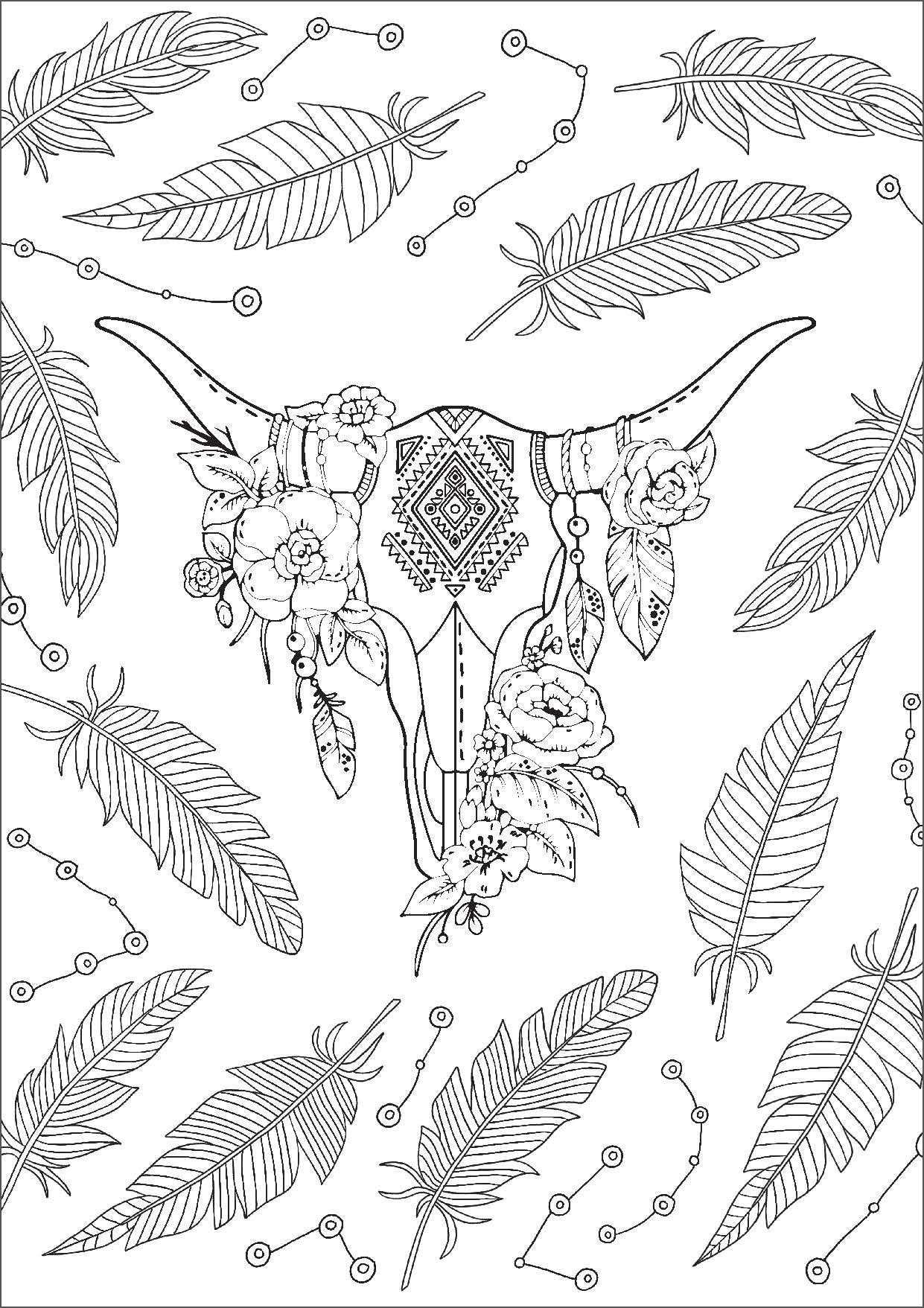 Mindful Colouring - Free Spirit — inside page 4