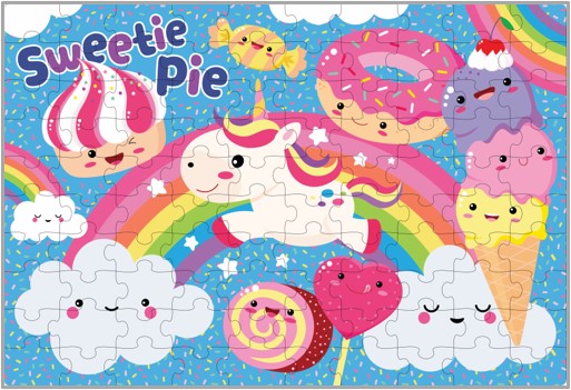 Sweetie Pie - Book & Puzzle — inside page 1