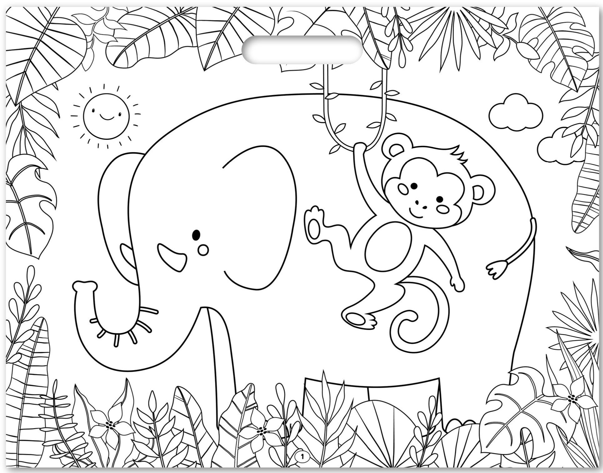 Mega Activity Pad - In the Jungle Vol. 2 — inside page 2