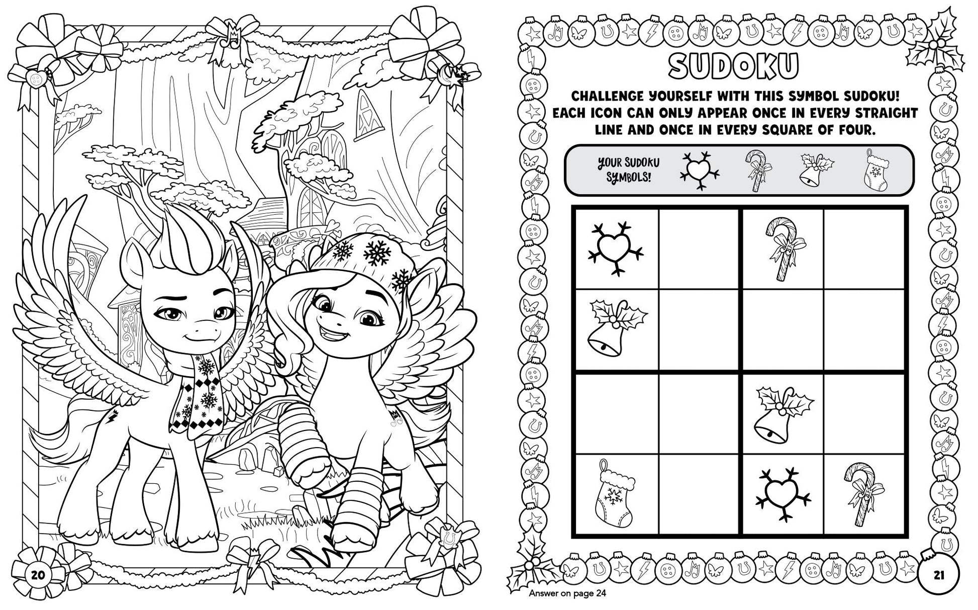 My Little Pony - Festive Fun Pack — inside page 4