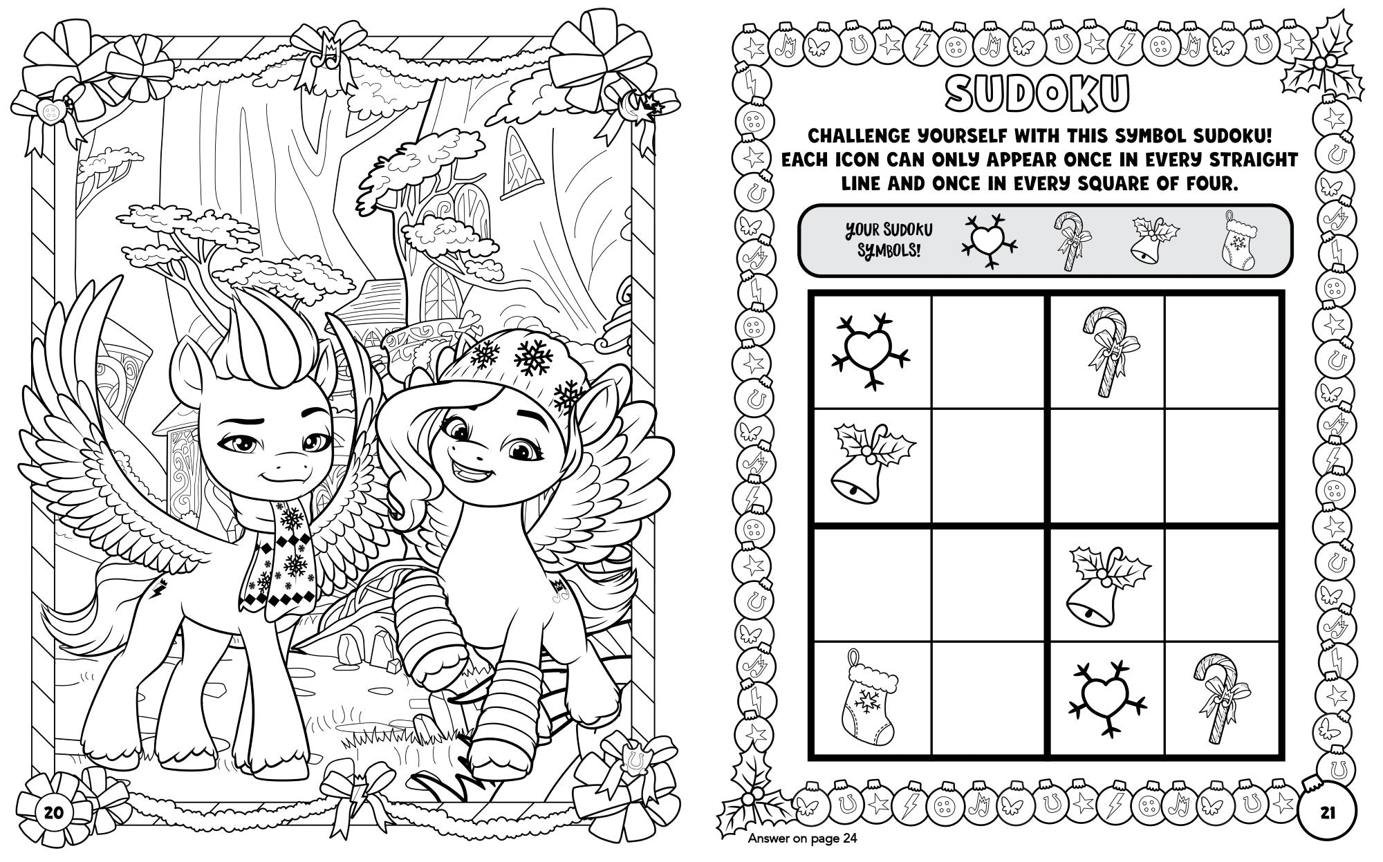 My Little Pony - Festive Fun Pack — inside page 4
