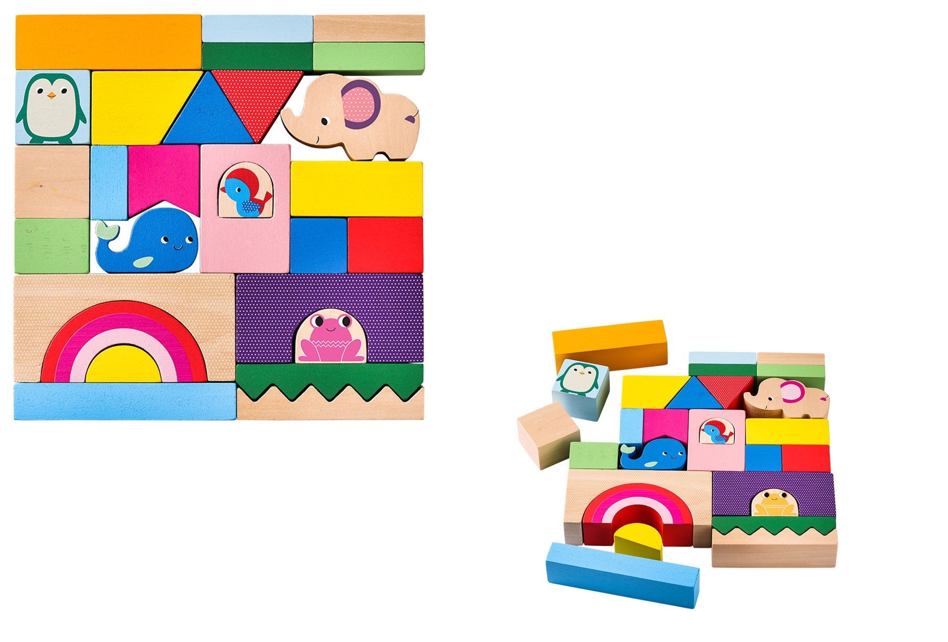 Little Genius Play & Learn - Shaped Blocks — inside page 1