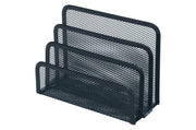 Esselte Mesh Vertical Organiser File Sorter Black