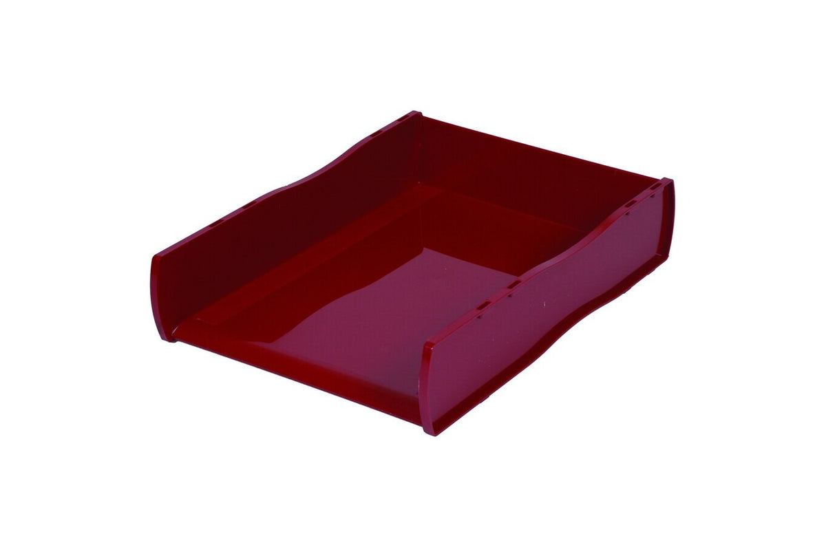 Esselte Nouveau Document Tray Burgundy