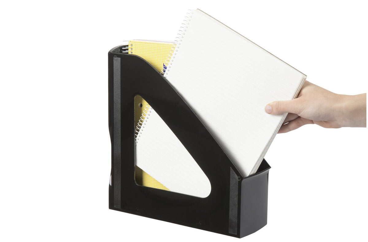 Esselte Nouveau Magazine File Black - view 2