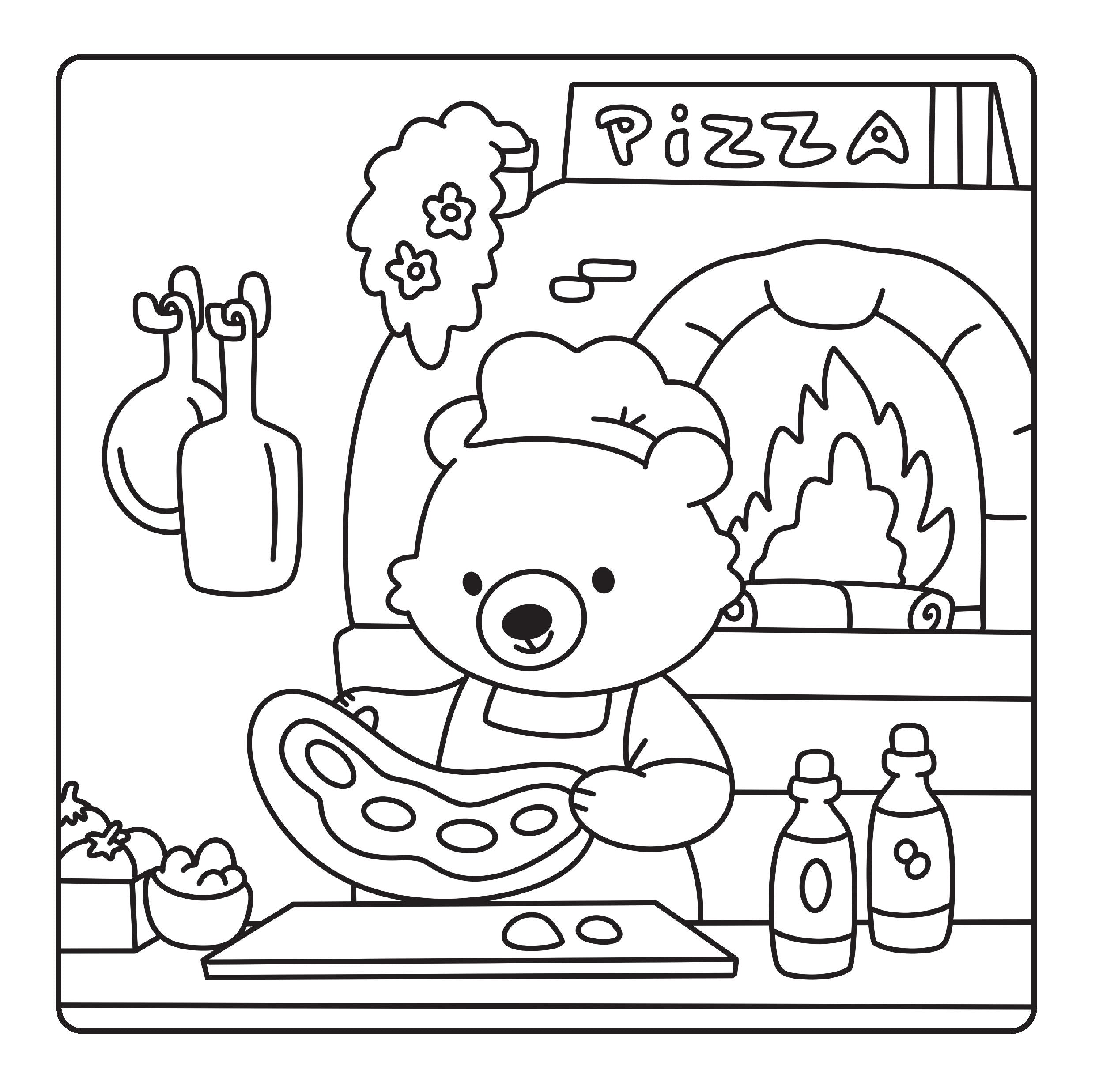 Happy Days - Happy Cuties Cosy Colouring Kit — inside page 3
