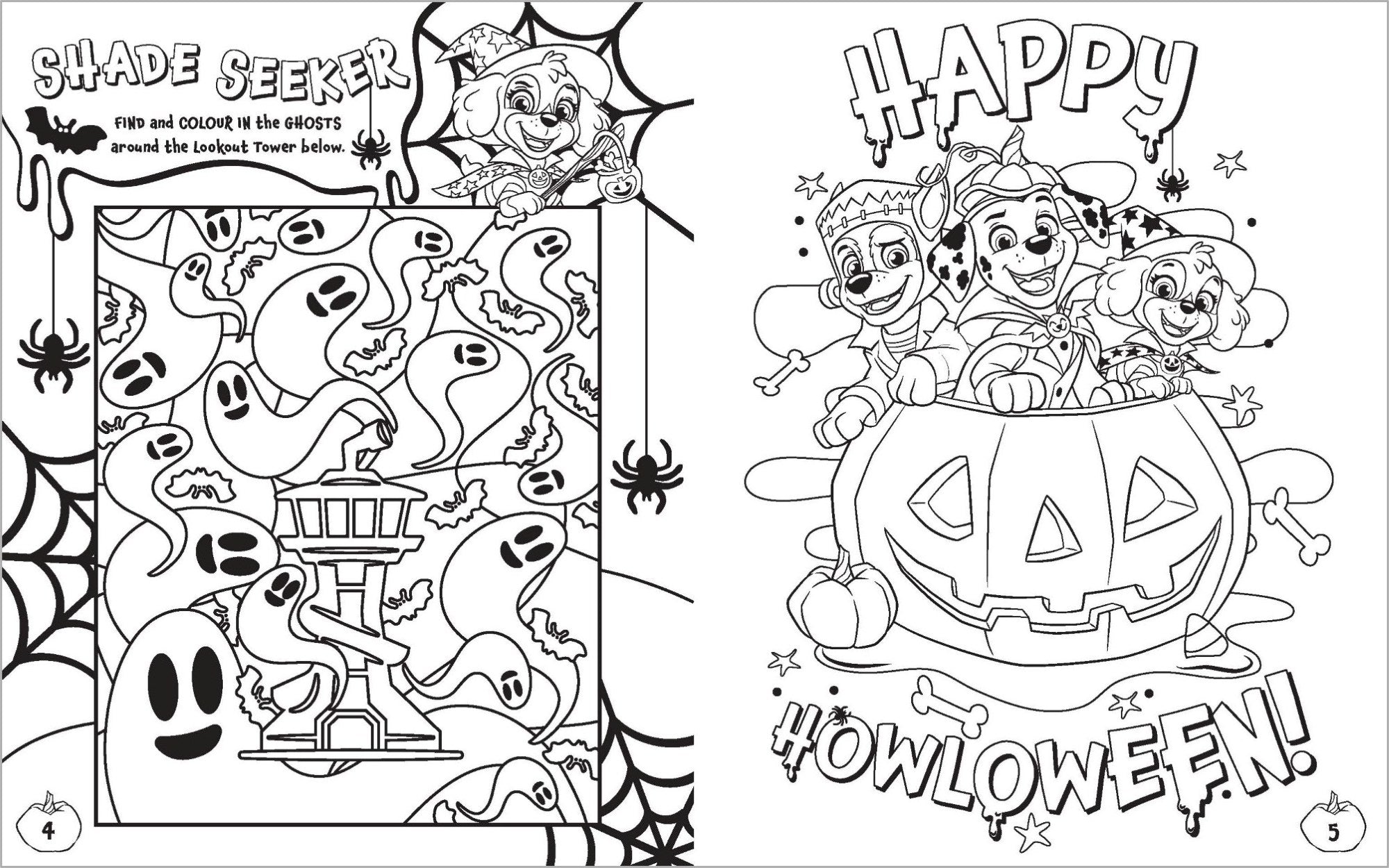 PAW Patrol - Halloween Activity Fun Pack - Trick or Pup Treat! — inside page 3