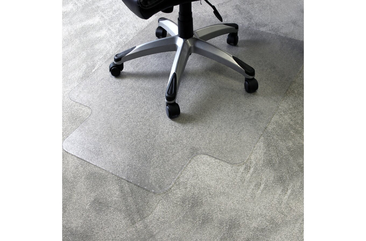 Marbig Chair Mat Carpet Duramat 90 x 120cm Keyhole - view 4