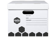 Marbig Archive Box Quickfold with Lid (Pack of 15)