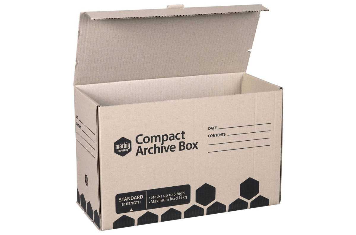Marbig Enviro Archive Box Compact (Pack of 5) - view 4
