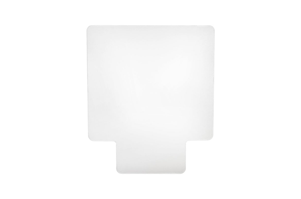 Marbig Chair Mat Hard Floor Economat 115 x 134cm Keyhole