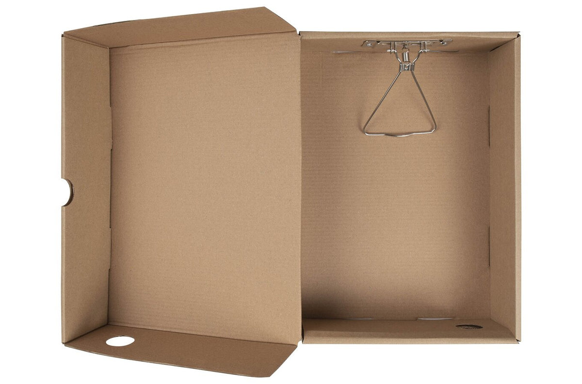 Marbig Enviro Box File A4 80mm Kraft (Pack of 8)