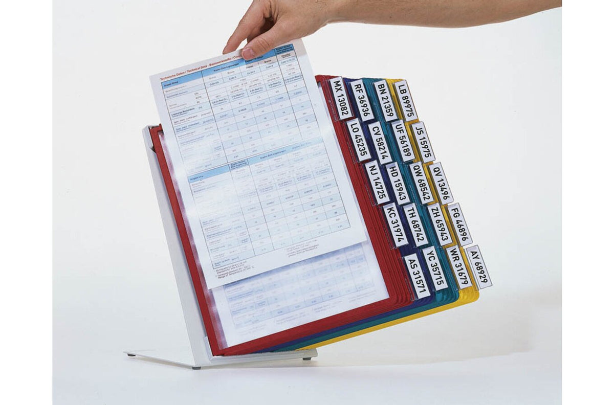 Durable Vario Table 20 A4 Display System 20 Assorted Panels - view 2