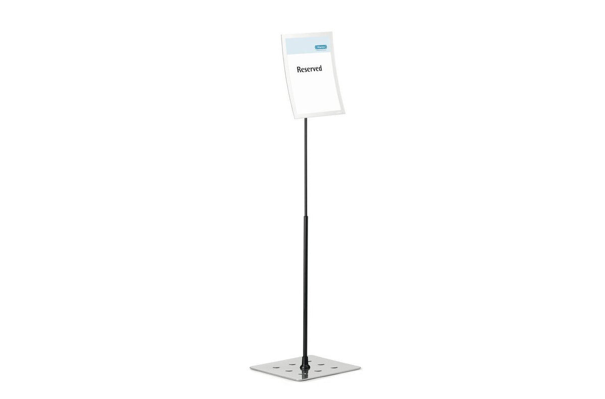 Durable Duraview Floor Stand A4 Silver