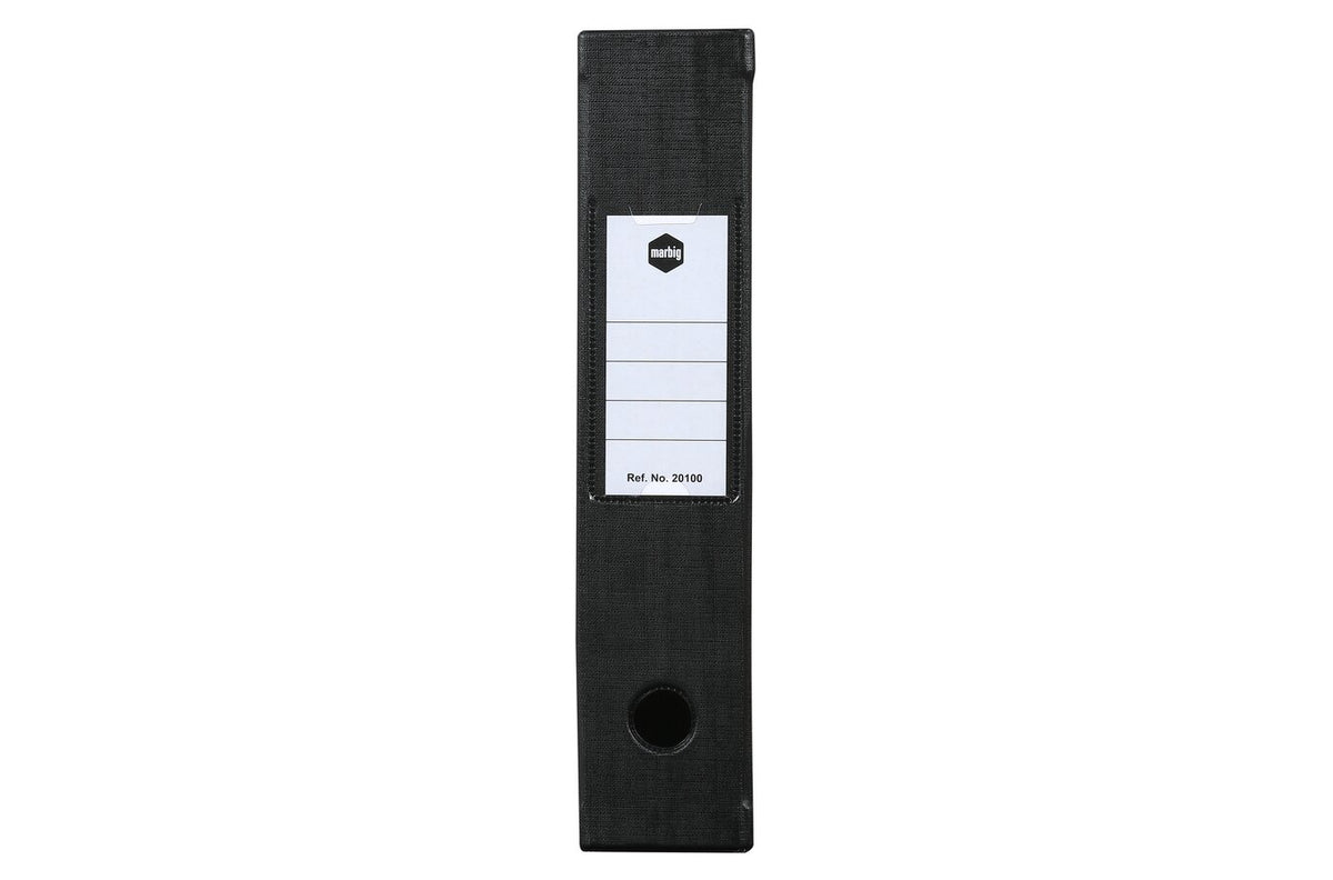 Marbig Magazine File A4 PVC Black (Pack of 12) - view 4