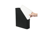 Marbig Magazine File A4 PVC Black (Pack of 12)