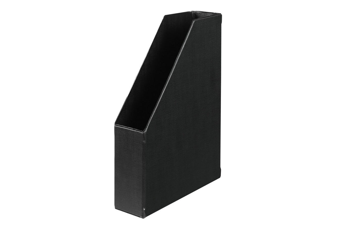 Marbig Magazine File A4 PVC Black (Pack of 12) - view 2