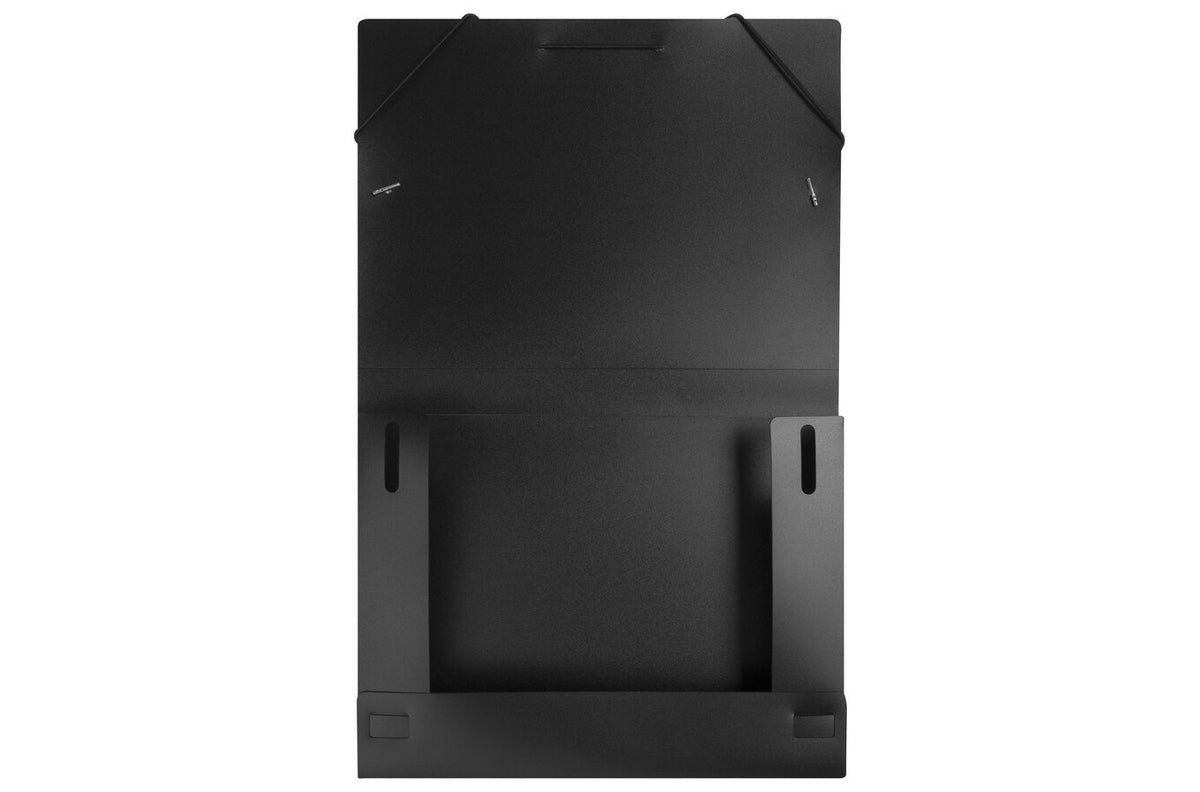 Marbig Document Box A4 Black (Pack of 10) - view 2