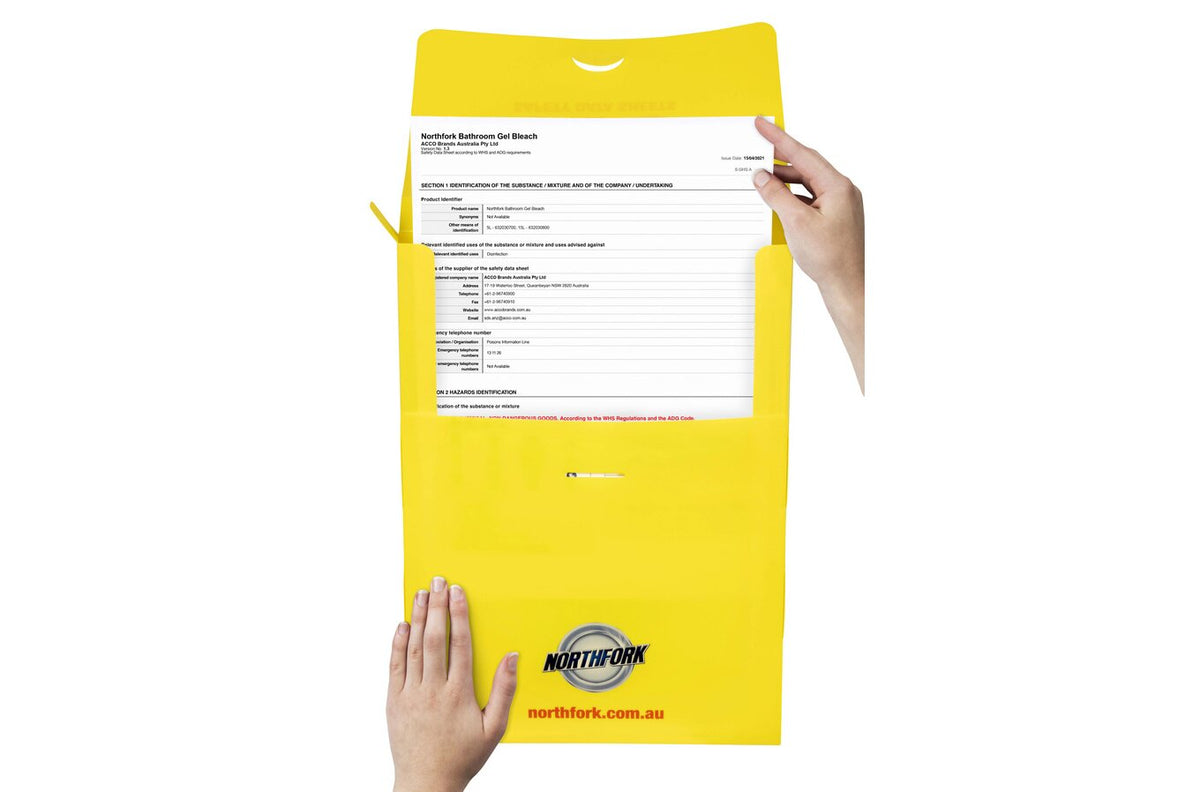 Northfork SDS Document Box A4 Yellow - view 3