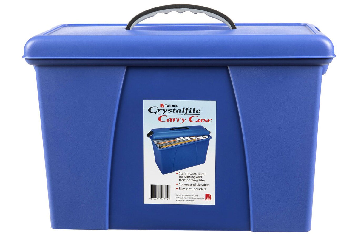 Crystalfile Carry Case Blue (Pack of 6) - view 2