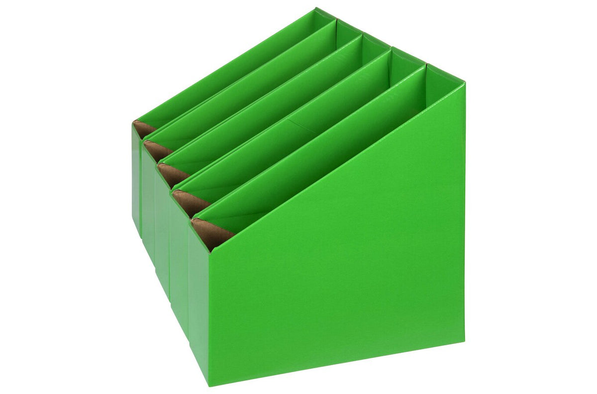 Marbig Book Box Small Green (Pack of 5) - view 3